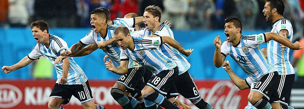 最強の攻撃陣を封じあった120分間。アルゼンチン、'90年以来の決勝へ。＜Number Web＞ photograph by Getty Images