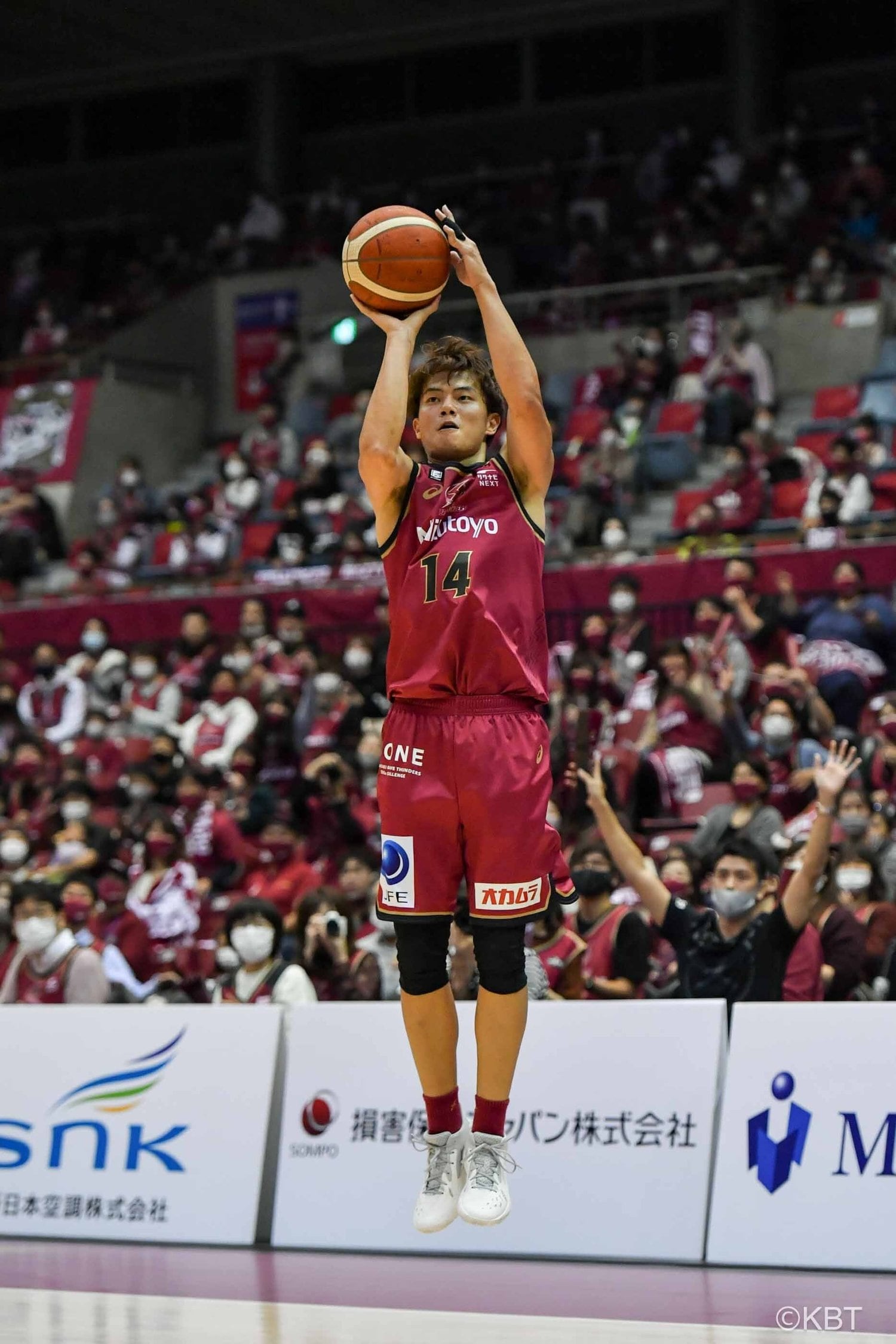 辻直人　(C)KAWASAKI BRAVE THUNDERS