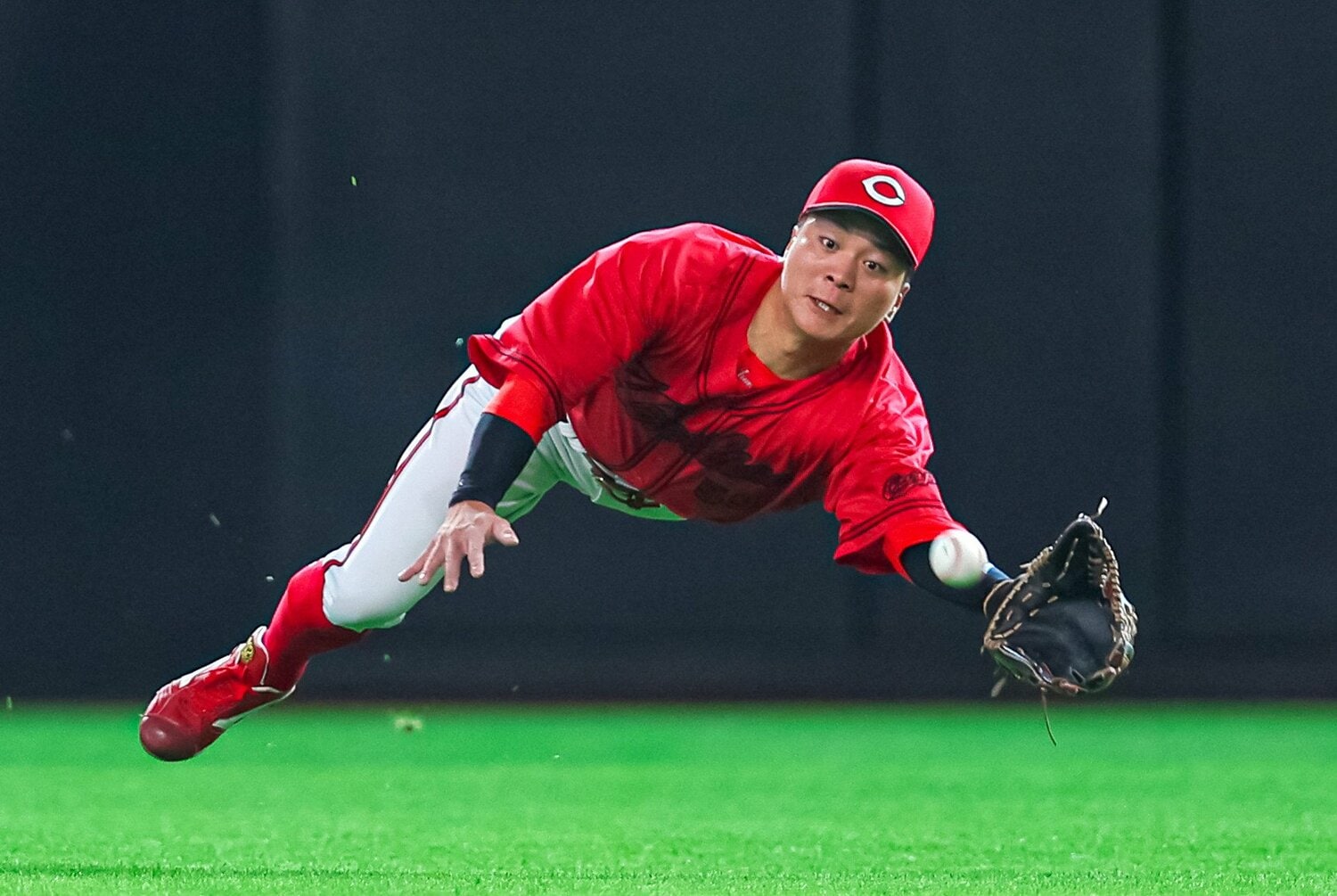 昨季は出場試合数をキャリア初の3ケタ台となる102とし、俊足と守備力を生かして活躍した　©JIJI PRESS