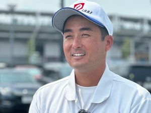 今年7月、かつて大船渡の野球部監督だった國保陽平氏は球場駐車場にいた