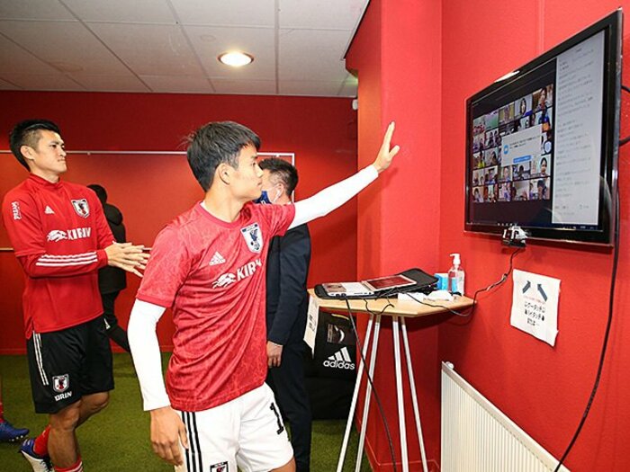 「総合力の高いチームがW杯で勝てる」 コロナ禍の欧州遠征で日本代表が得た“2戦以上の価値”とは<Number Web> photograph by JFA/AFLO
