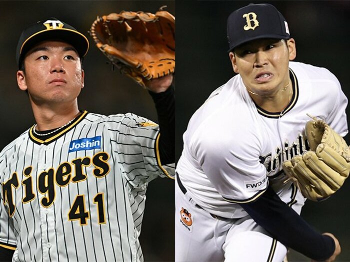 〈新人王最終予測〉阪神・村上頌樹とオリ山下舜平大で当確だが、秋広優人と森下翔太も2ケタHR…立浪中日で輝いた「育成の星」とは<Number Web> photograph by Hideki Sugiyama/JIJI PRESS