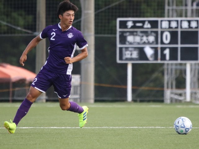 鹿島の2番」へ常本佳吾の挑戦。明治大SBの理想はラームの万能性。 - J