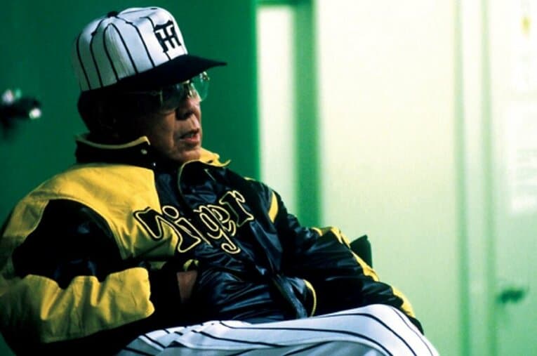 1999年から3シーズン、阪神を率いた野村克也監督 ／ photograph by SANKEI SHIMBUN