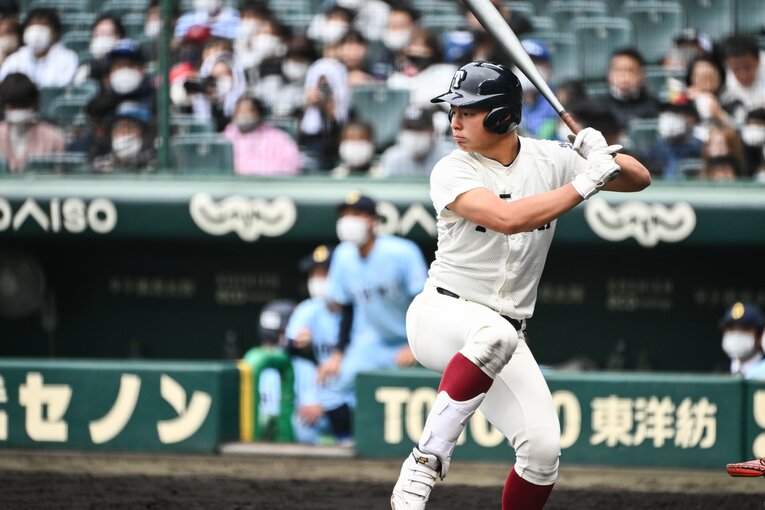 大阪桐蔭の4番・丸山一喜　©Nanae Suzuki