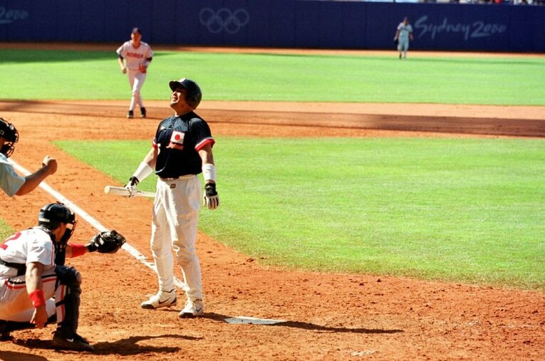 野球で日本の主砲を任された中村紀洋。外国勢のピッチングに苦しめられた。 ／ photograph by Naoya Sanuki／JMPA
