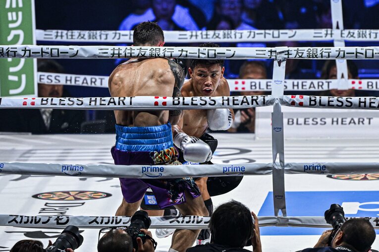 岩田翔吉vs.ハイロ・ノリエガ（WBO世界フライ級タイトルマッチ）©Takuya Sugiyama