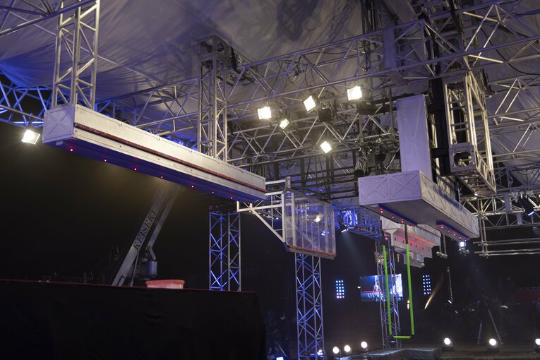 2021年のクリフハンガー。SASUKEが誇る3rdステージの鬼門として君臨し続けている　©TBS