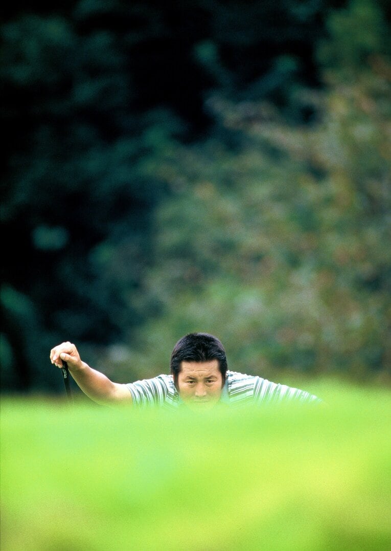 ジャンボ尾崎、当時39歳　©︎BUNGEISHUNJU