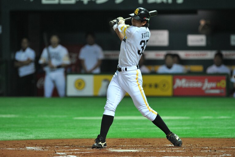 ソフトバンク時代の福田秀平（2011年）©︎Hideki Sugiyama