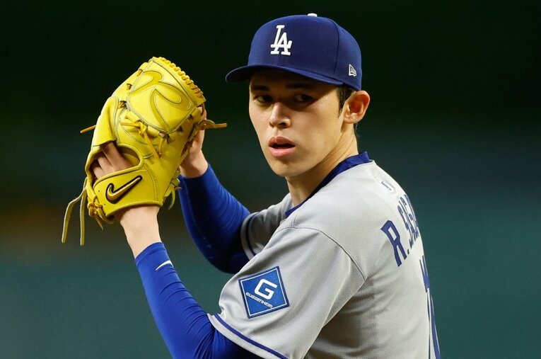 メジャー復帰を果たした佐々木朗希。最速も160キロを上回り、球速低下の懸念も払拭した ／ photograph by Getty Images