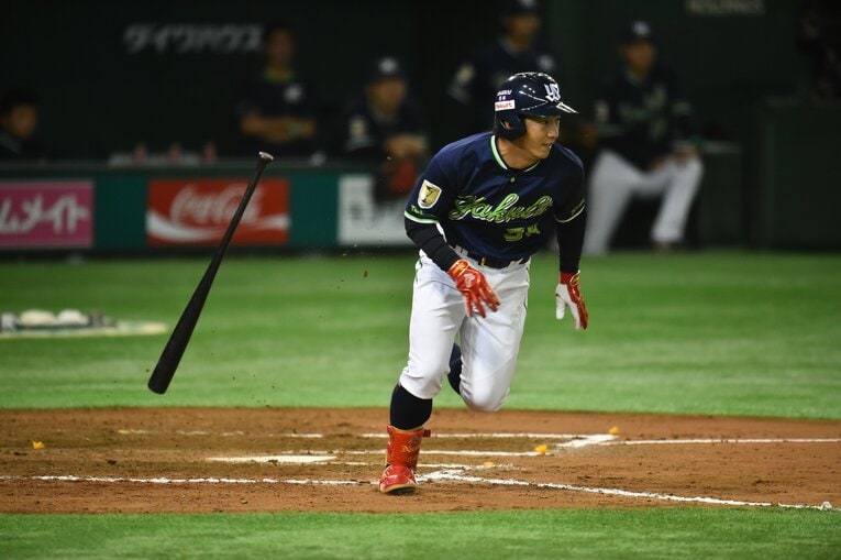 ヤクルト時代の今浪隆博（2015年） ©Hideki Sugiyama