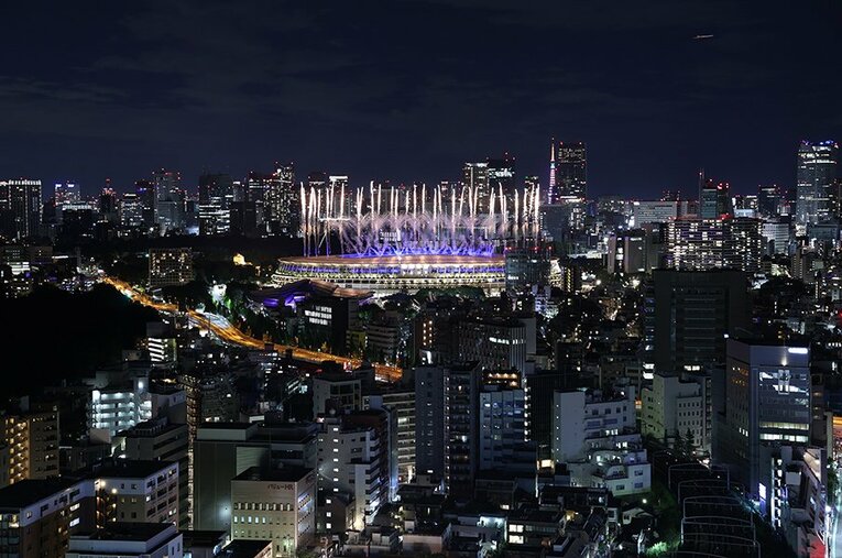 閉幕を迎えた東京五輪 ／ photograph by Getty Images