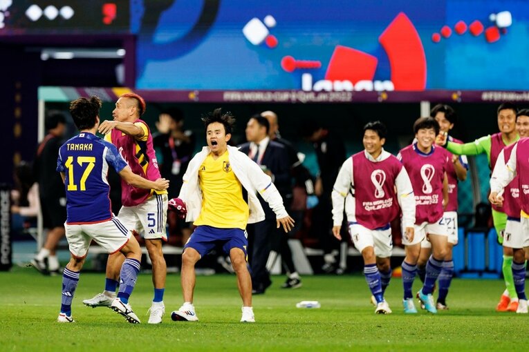カタールW杯の久保　©Kiichi Matsumoto/JMPA