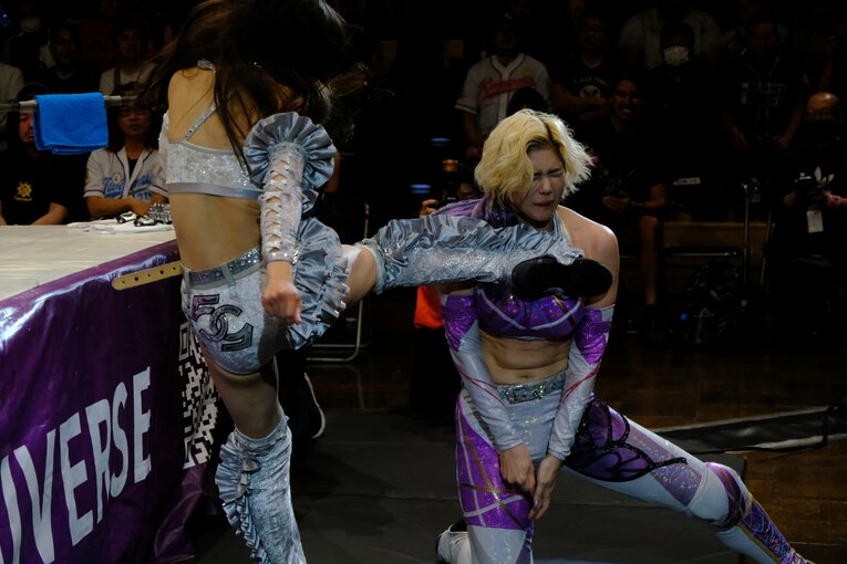 高校3年生の女子プロレスラー・心希（しんの）【スワイプするとそのほかの写真もご覧になれます】©Norihiro Hashimoto