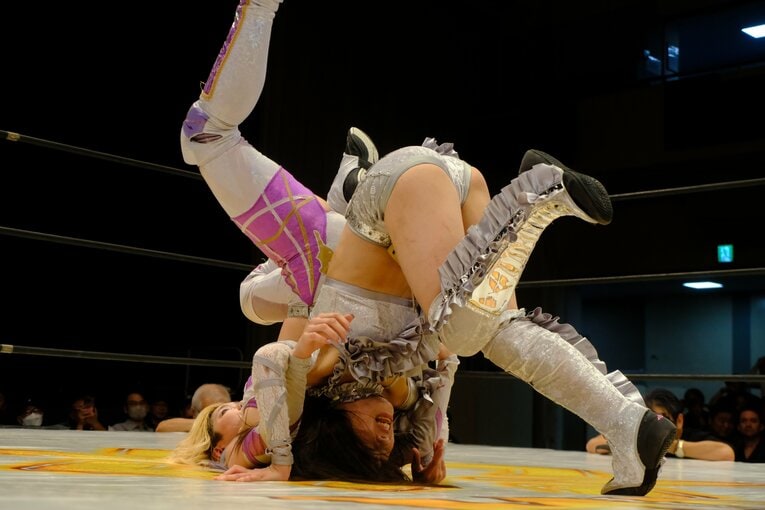 高校3年生の女子プロレスラー・心希（しんの）【スワイプするとそのほかの写真もご覧になれます】©Norihiro Hashimoto