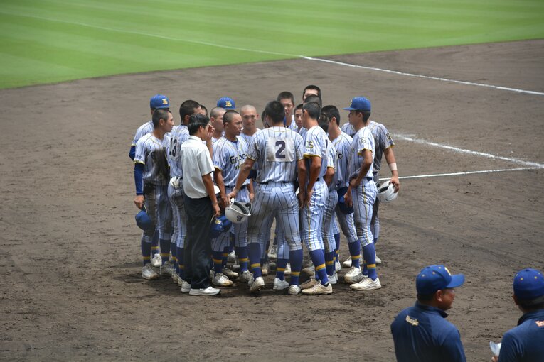 沖縄尚学vs.エナジック。全国高校野球選手権・沖縄大会決勝　©Takarin Matsunaga