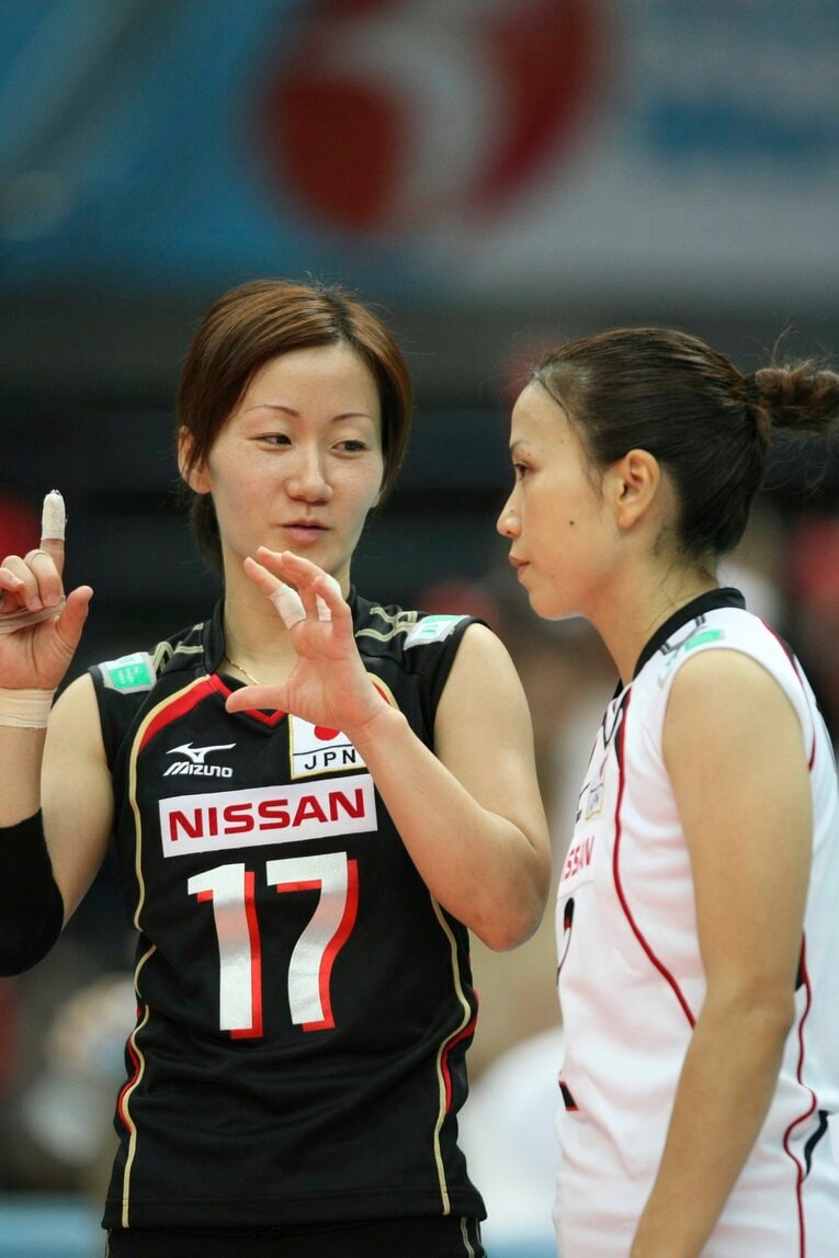 佐野優子、竹下佳江（2007年）©︎Toshiya Kondo