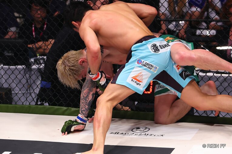 『RIZIN LANDMARK 5』斎藤裕vs平本蓮　©RIZIN FF