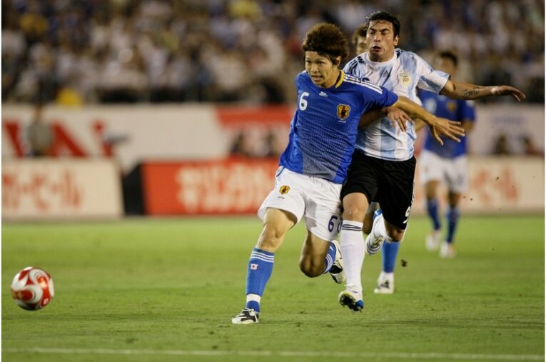 世代別代表時の森重©Takuya Sugiyama