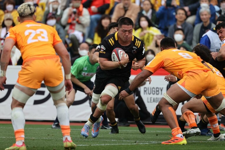 箸本龍雅（サントリーサンゴリアス）©︎JRLO