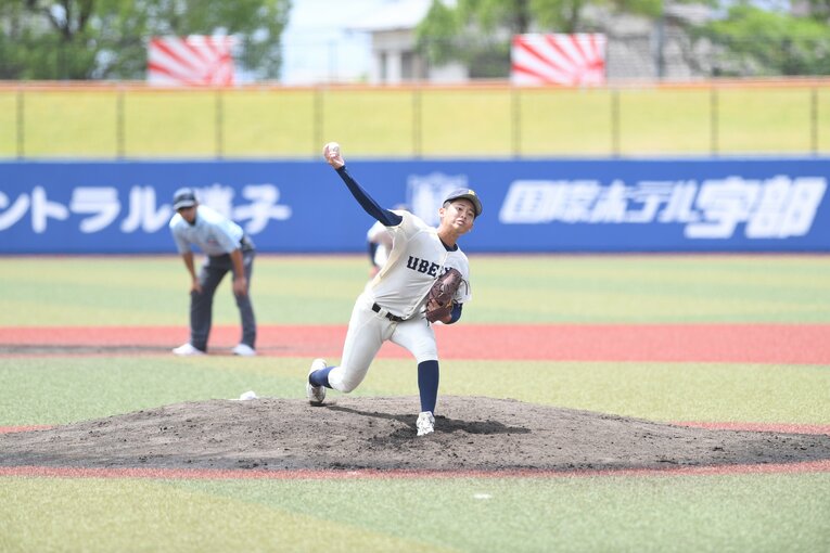 【現在の写真】宇部商「サヨナラボークの悲劇」藤田修平の息子も宇部商エースに。今年3年、最後の夏だった　©Kota Inoue