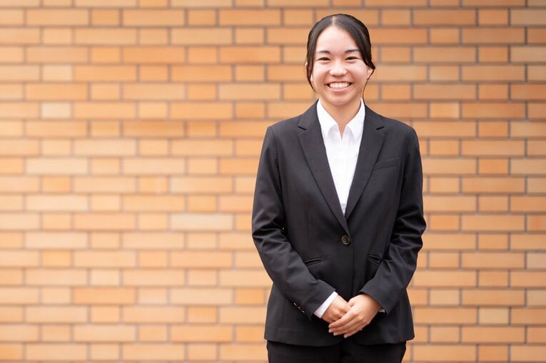 3年生で異例の幹事長抜擢となった次呂久直子さん（東海大学） ／ photograph by Shiro Miyake