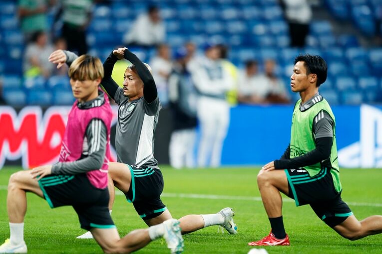 ※クリック、スワイプすると「マドリー相手の前田、古橋、旗手の奮闘」がご覧になれます