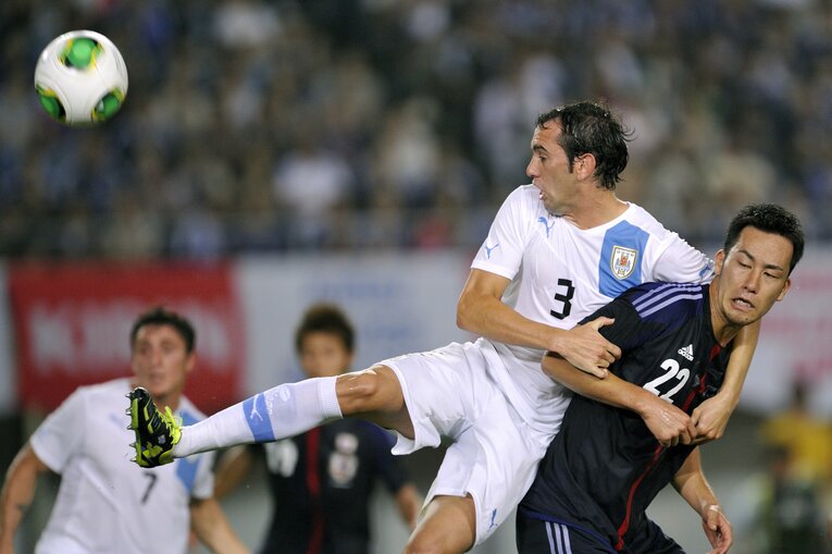 2013年ウルグアイ戦　©︎Takuya Sugiyama