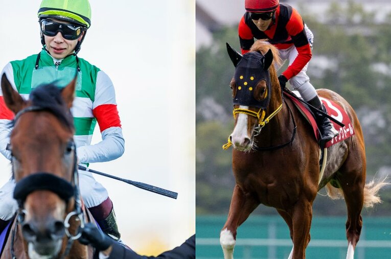 “一騎打ち”の戦いになると目される大阪杯。昨年の年度代表馬エフフォーリアと、逃げ馬ジャックドールが注目の初対決を迎える ／ photograph by Kiichi Matsumoto/Photostud