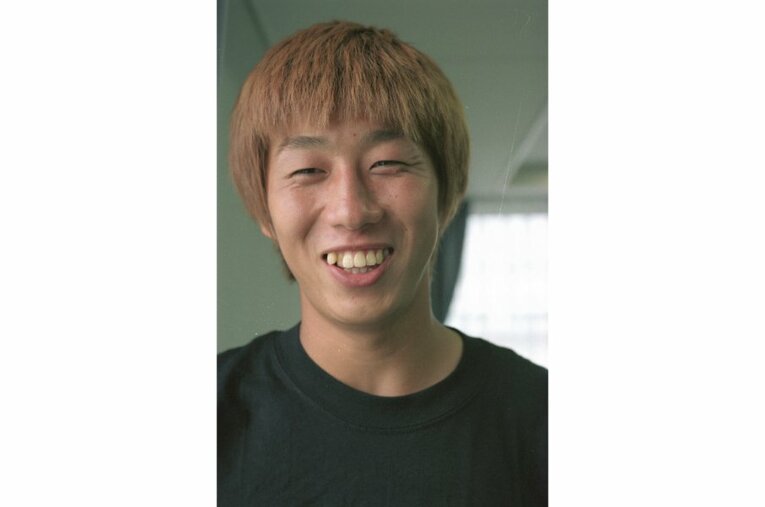 現役時代の市川　©Sports Graphic Number