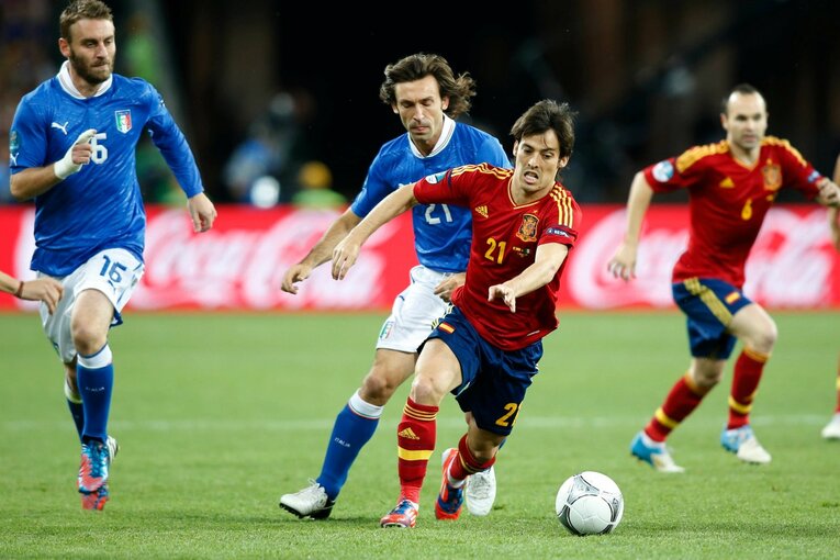 EURO2012イタリア戦にて　©Daisuke Nakashima