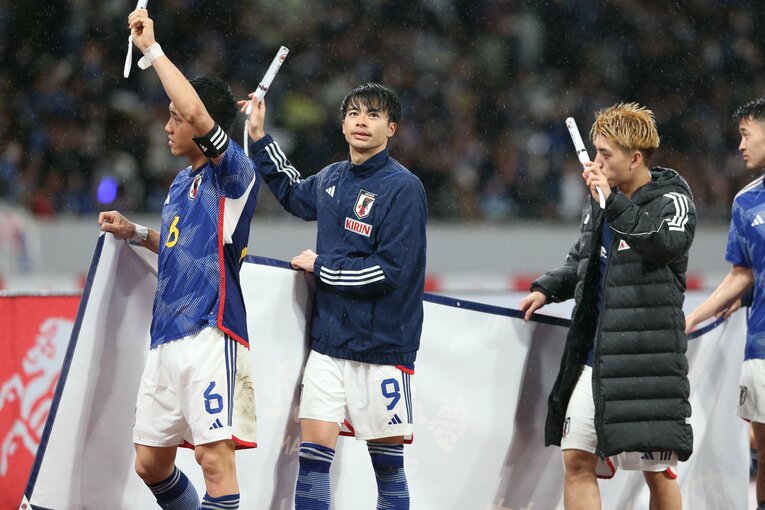 ウルグアイ戦 ©Yasushi Kuwahara／JMPA