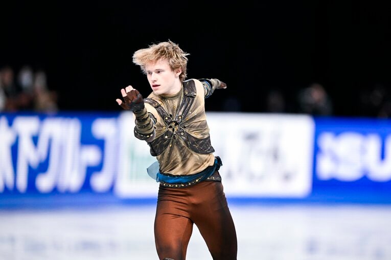 GPファイナルで圧巻の優勝を果たしたイリア・マリニン　©Asami Enomoto