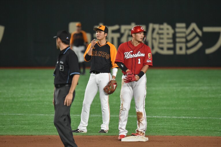 【誠也のカラダはいつから大きくなった？】25歳時点…2019年の鈴木誠也。少しずつ筋肉質に　©Hideki Sugiyama