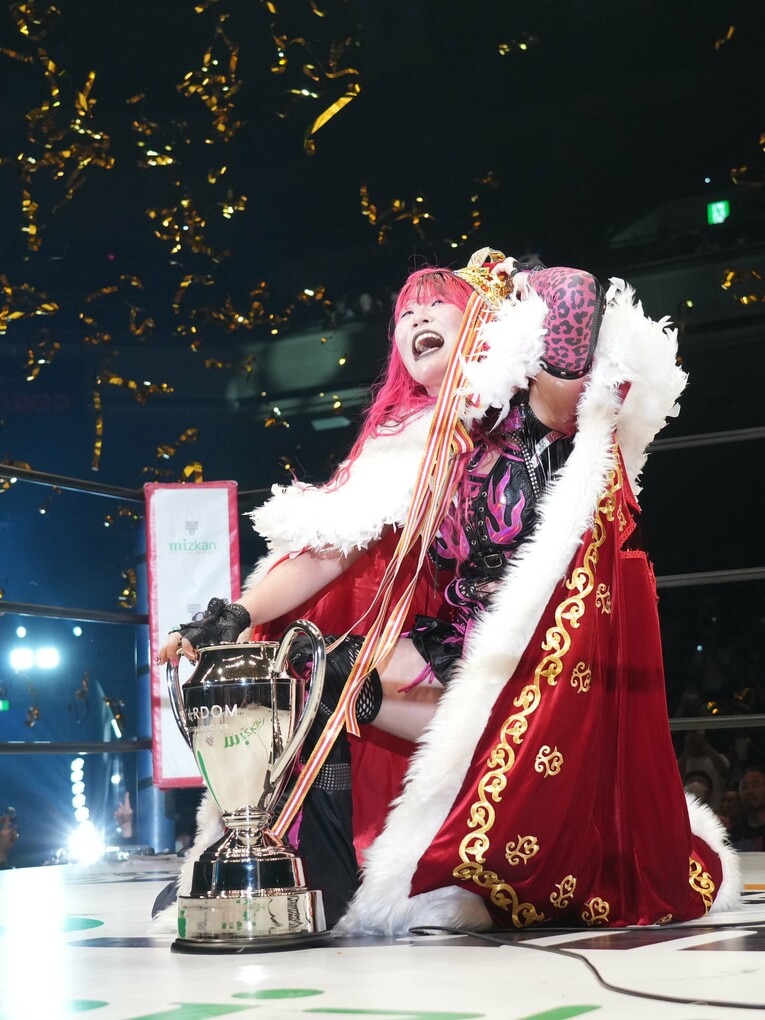 優勝した吏南　©Essei Hara