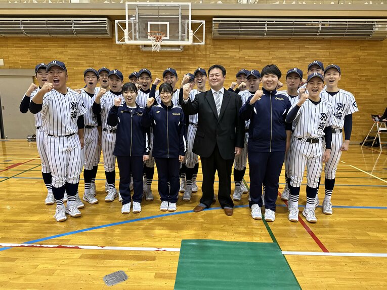 【昨年の甲子園出場時】©Yuji Yanagawa