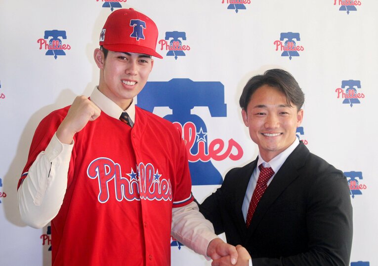 フィリーズとマイナー契約のモレチ・アレシャンドレ　©AFLO