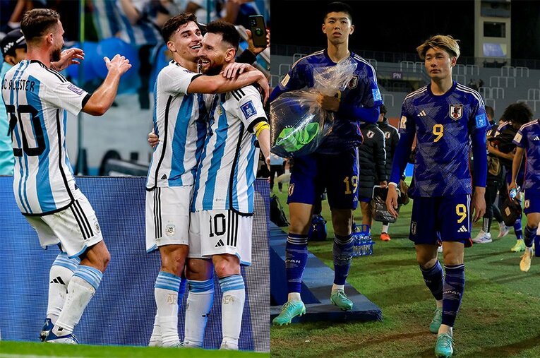 アルゼンチンで再び試練を味わったU-20日本代表。カタールW杯優勝国アルゼンチン在住日本人の視線から見えるものとは ／ photograph by Kiichi Matsumoto(JMPA)/Getty Images