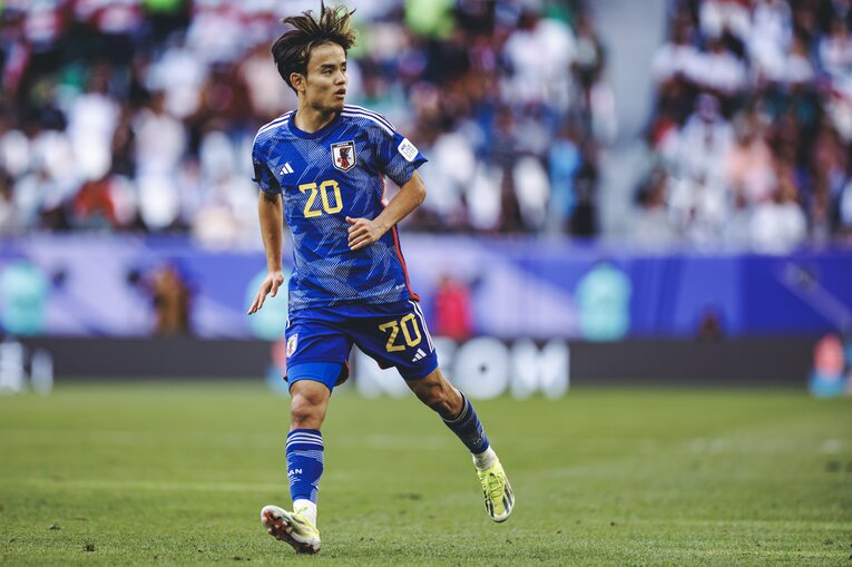 久保建英（アジアカップ準々決勝イラン戦）©Kiichi Matsumoto