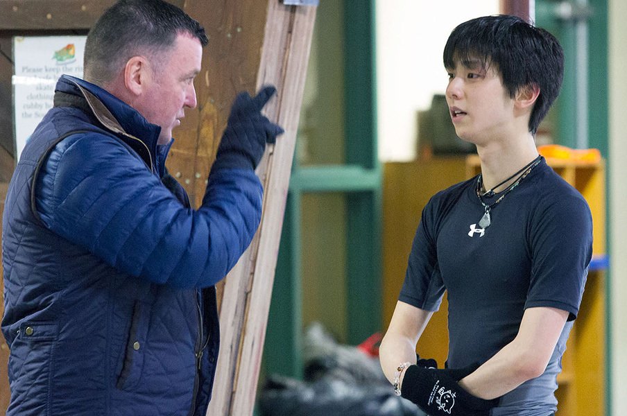 史上初となる4ループをついに試合で!羽生結弦、新シーズンの抱負を語る。<Number Web> photograph by Kyodo News
