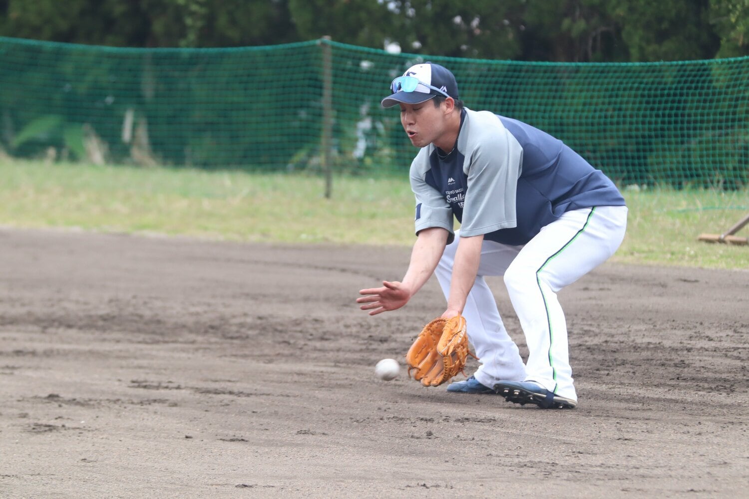 山田哲人の特守　©Kou Hiroo
