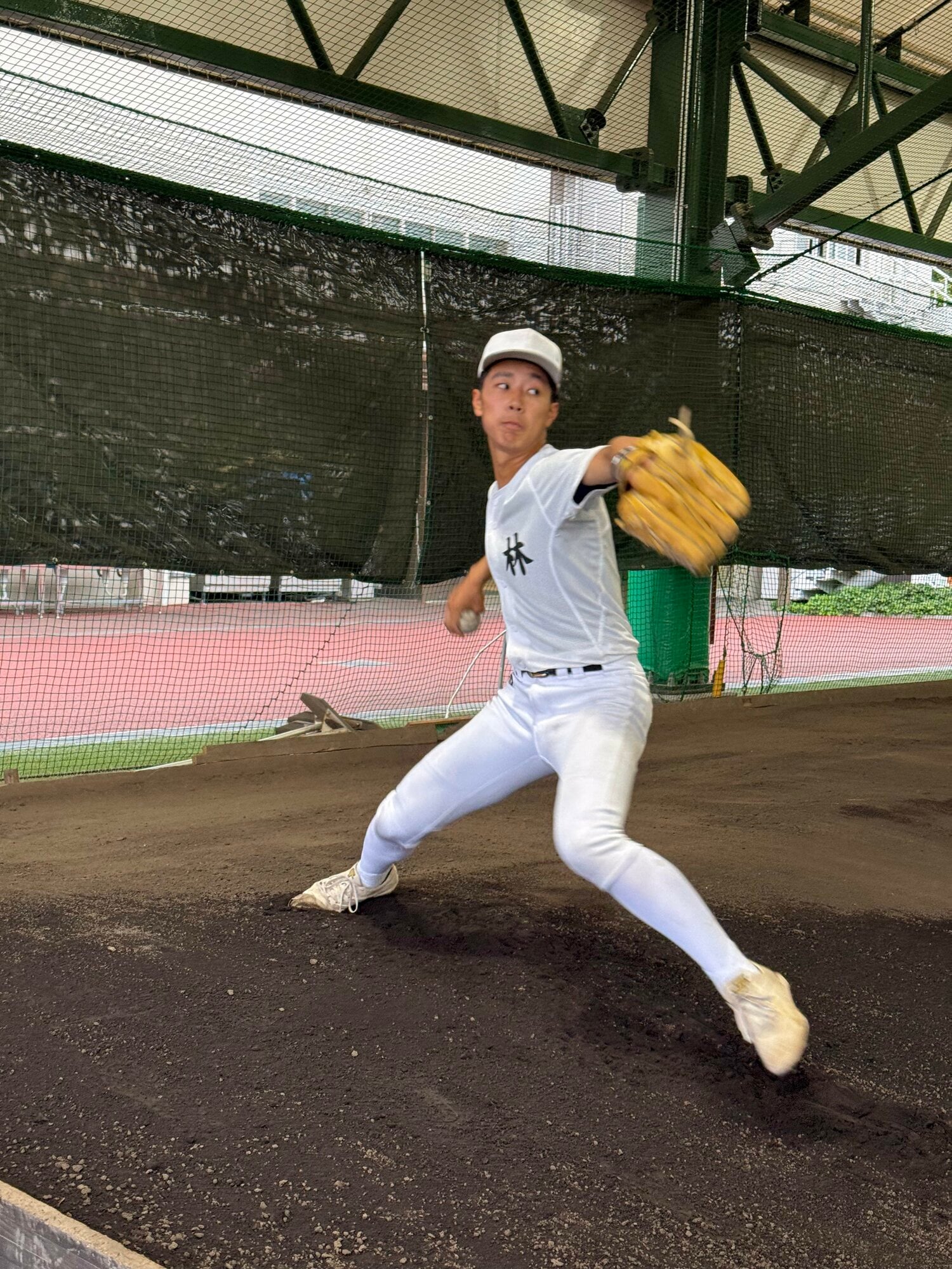 「自分では指のスナップが力強いんだと思っています」 ©Yuji Yanagawa