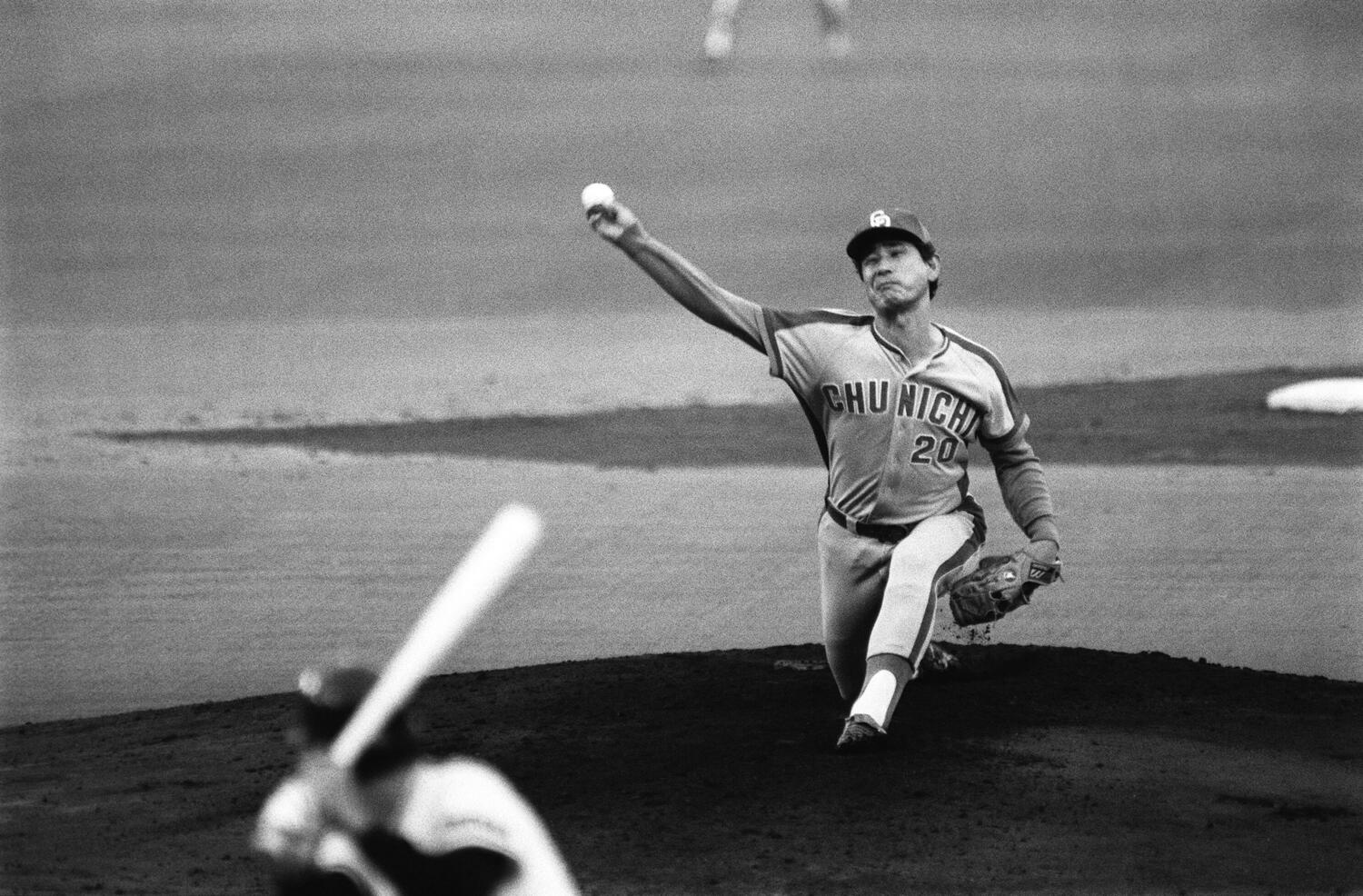 現役時代の星野。牛島のことを誰よりも可愛がっていたという ©JIJI PRESS