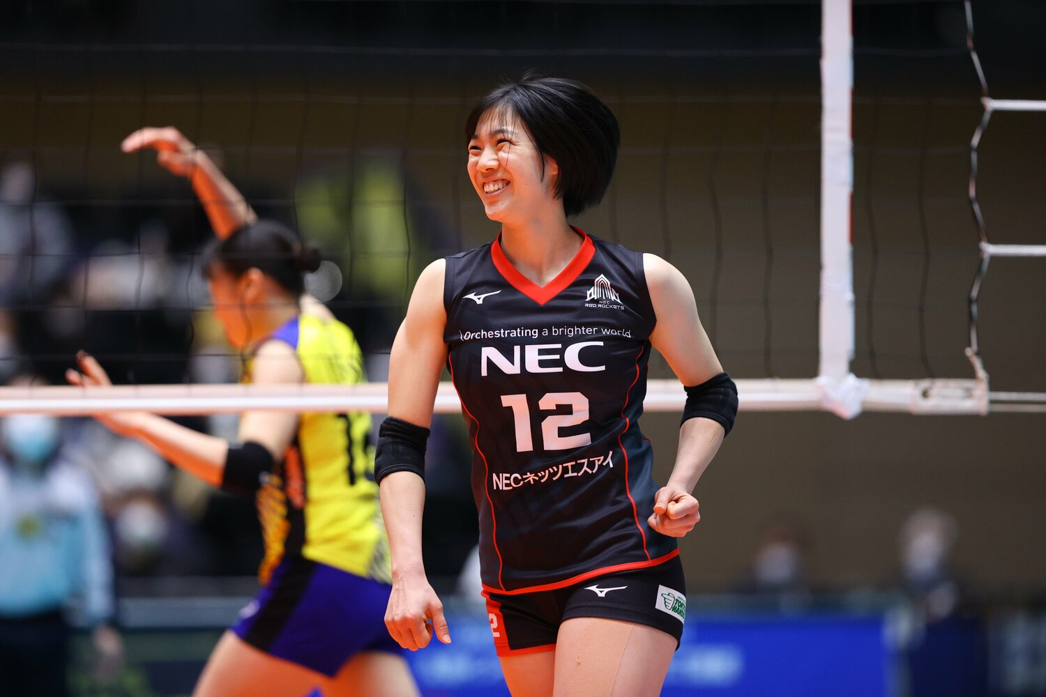 NECレッドロケッツ主将・山内美咲 ©︎NEC REDROCKETS