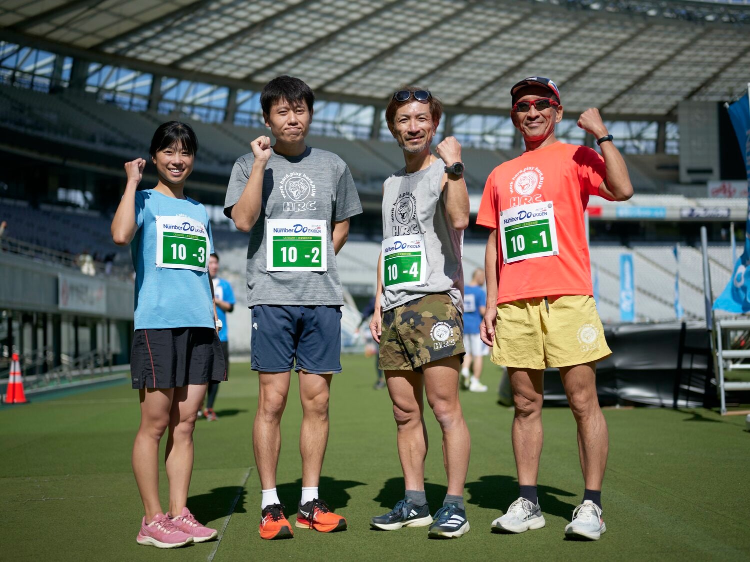 トレーニングに関する著書もある原健介さん（右から２番目）　©Yuki Suenaga