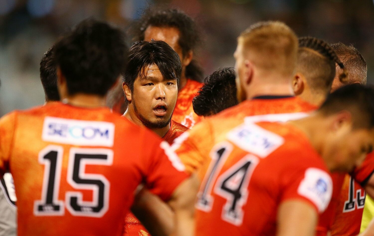 サンウルブズ初代キャプテンに就任した堀江翔太(2016年) ©︎Getty Images