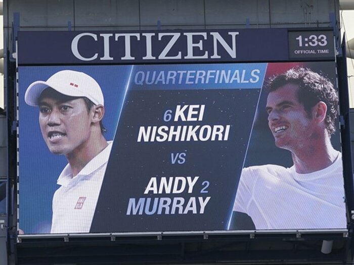再びのマレー撃破で、優勝を!ファイナルズ、錦織圭の勝機を探る。<Number Web> photograph by Hiromasa Mano
