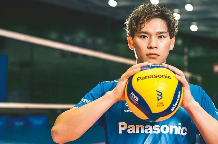 ロス五輪を見据え、7月のネーションズリーグと9月の世界選手権への出場を辞退し、代表を休養した西田有志 ／ photograph by Asami Enomoto