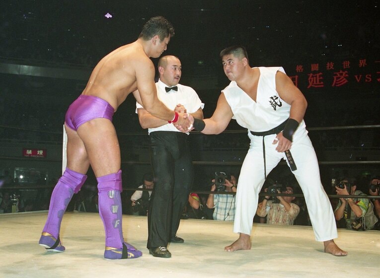 1992年「高田延彦vs北尾光司」衝撃の一戦までの道のりを追う　©東京スポーツ新聞社